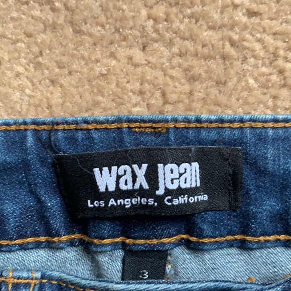 Dark Blue Wax Jeans - Picture 3 of 3